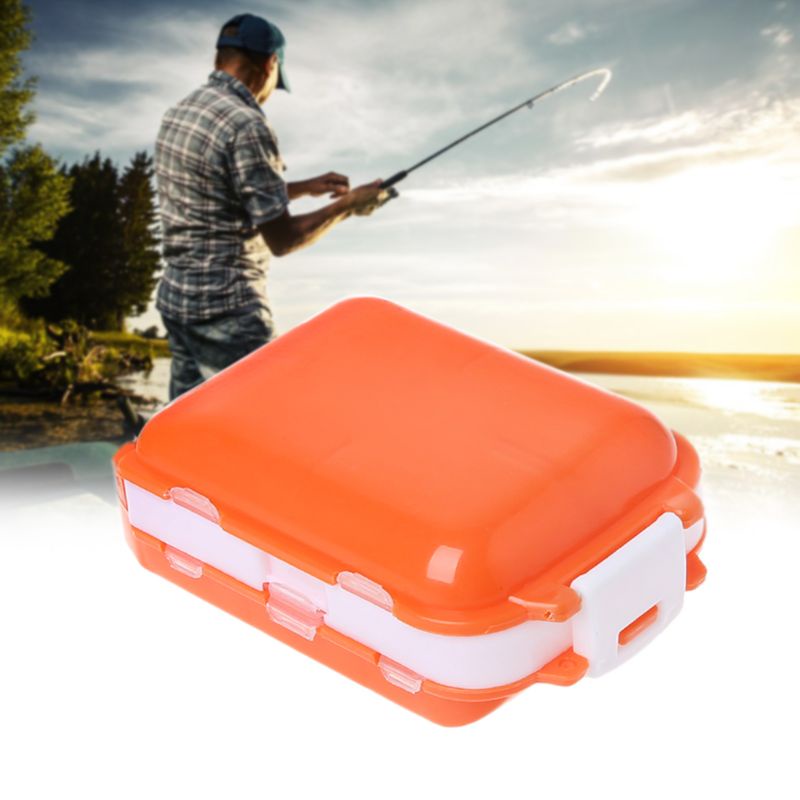 Hộp Nhựa Đựng Dụng Cụ Câu Cá 3 Ngăn Nhỏ Gọn Sức Chứa Lớn
