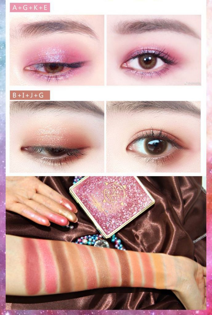 ☀☀☀ (Hàng Mới Về) Bảng Phấn Mắt Novo 5255 Màu Nhung Lì Ánh Ngọc Trai ☝☝☝ | BigBuy360 - bigbuy360.vn