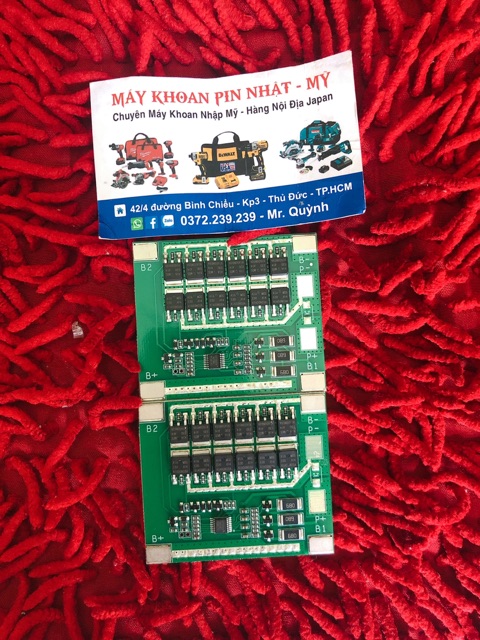 Mạch 3s 40A bảo vệ pin lion