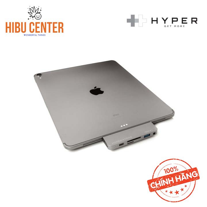 [Nhập Khẩu] Hub USB-C Ipad Pro 2018/2020 HYPERDRIVE 6-IN-1 HDMI 4K/60HZ HD319B - HIBUCENTER