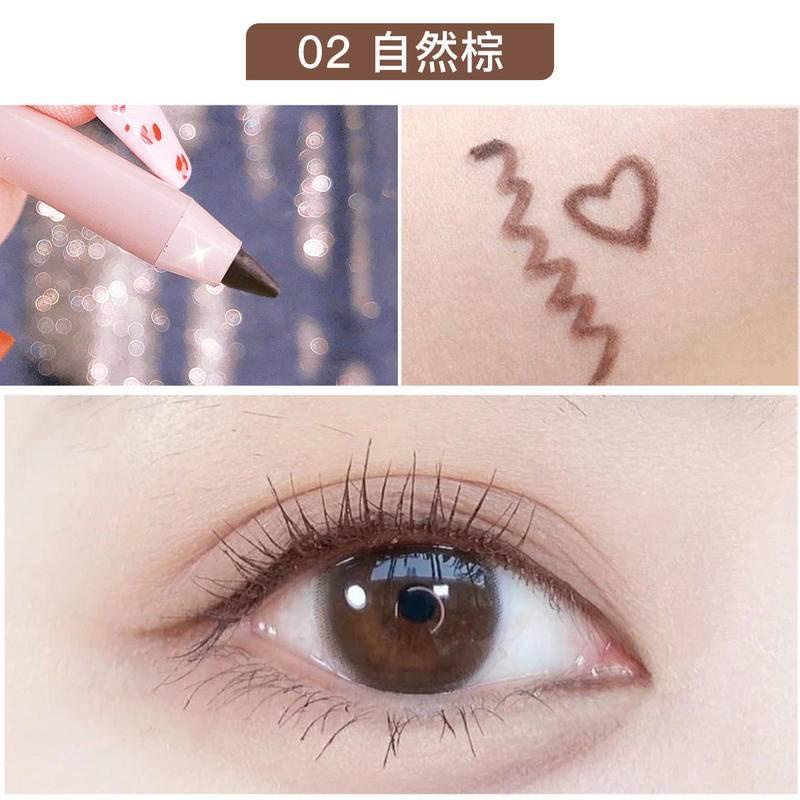 Gel kẻ mắt màu đen / nâu chống thấm nước màu sắc