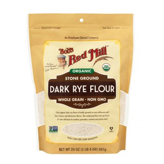 Bột Lúa Mạch Đen Hữu Cơ Bob's Red Mill Dark Rye flour 567g