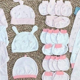Set Mũ Bao Chân Bao Tay Miomio Mỏng Hè