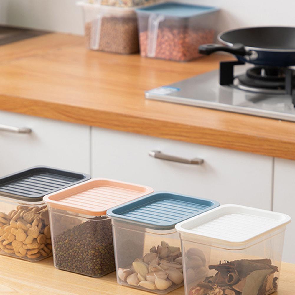 Hộp Đựng Thực Phẩm Hình Vuông Có Tay Cầm Đa Năng J0L2