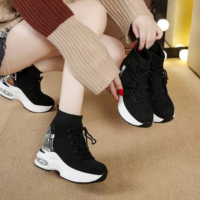 Giày bánh mì giày đế độn 9cm_G91_TaTa Fashion