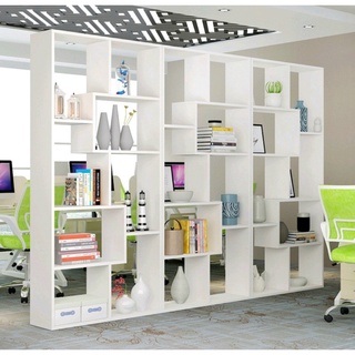 Kệ sách chữ U. Kệ gỗ nội thất nhiều ngăn. Kích thước 147 x 74 x 20cm. Gỗ MDF phủ Melatium chống thấm cao cấp