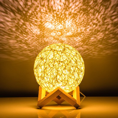 3 Color 3W LED Sepak takraw Lamp USB plug Bedroom Night Light Home Décor