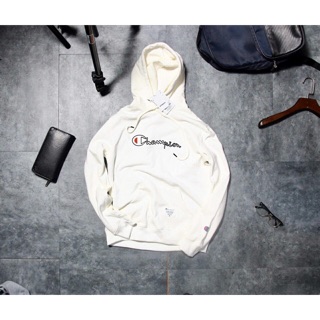 ÁO HOODIE CHAMPION - WHITE