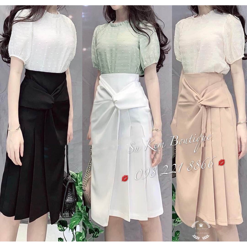 Áo sơ mi công sở cổ ren freeship freeship50k