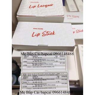 (MBC-Bill) Set 5 son kem Missha Minimore Lip Lacquer