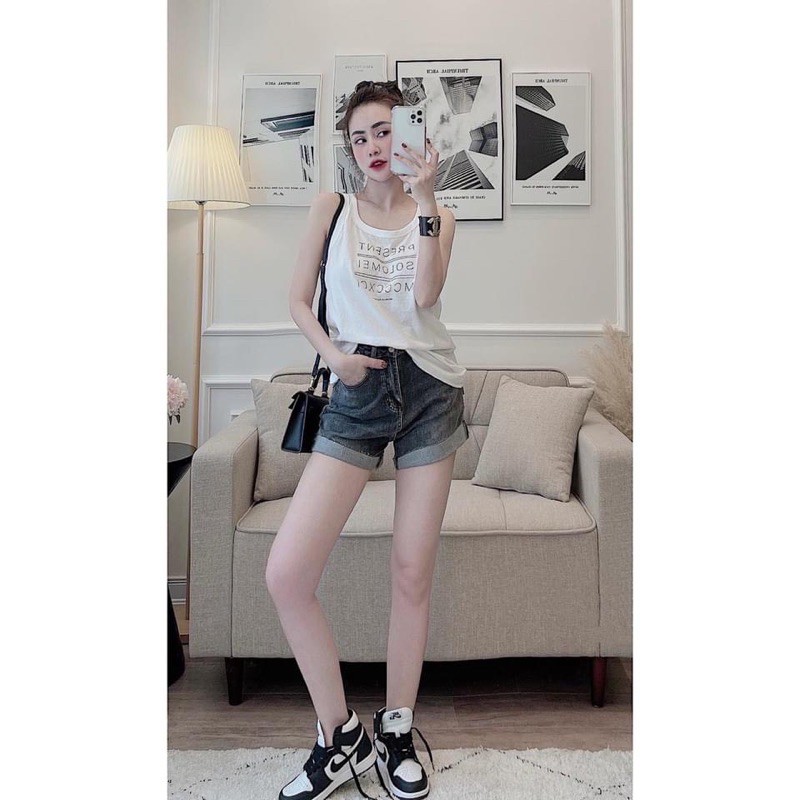 ANU258 - ÁO BA LỖ NỮ GIẤY PRESENT