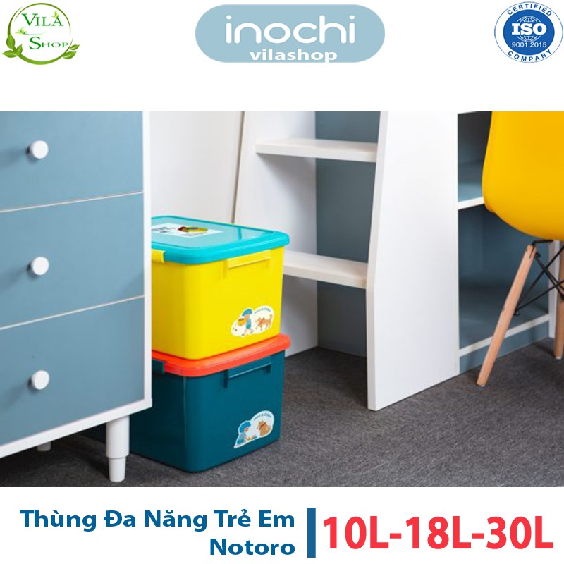 Thùng Đựng Đồ Chơi Trẻ Em Inochi, Thùng Đựng Đồ Đa Năng Cho Bé, Dễ Dàng Phân Loại - Lưu Trữ Đồ Dùng Cho Bé