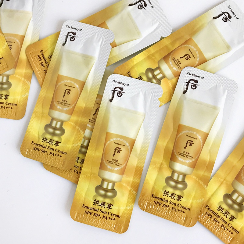 Kem Chống Nắng Whoo Essential Sun Cream Spf50+/ Pa+++ - Kem Chống Nắng Chống Lão Hoá, Lên Tone Da Đẹp