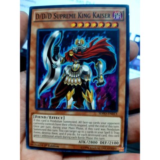 [ Đỗ Lạc Shop ] Thẻ Bài Mint90 Yugioh Monster D/D/D Supreme King Kaiser - Common