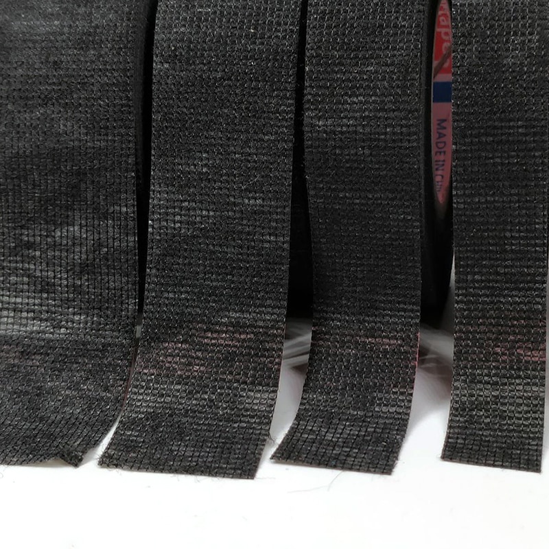 1 băng keo vải dán cách nhiệt bảo vệ dây cáp xe hơi