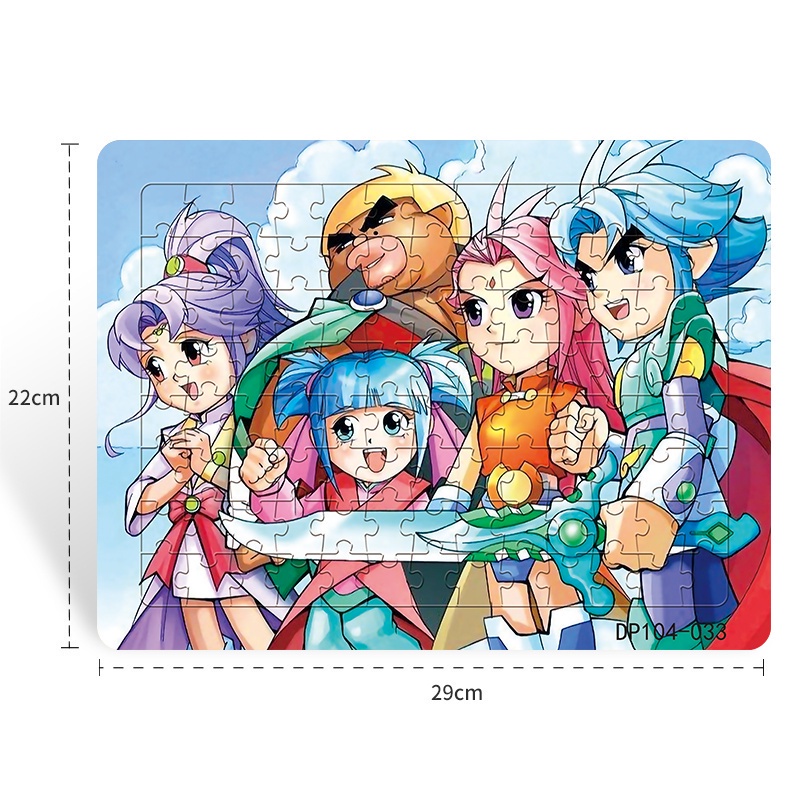 Bộ Đồ Chơi Xếp Hình Hoạt Hình 3 + Gồm 104 Mảnh Ghép Đáy Giáo Dục Sớm Cho Bé