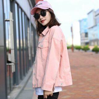 Áo khoác kaki jean form rộng chất đẹp sn232 kjw018
