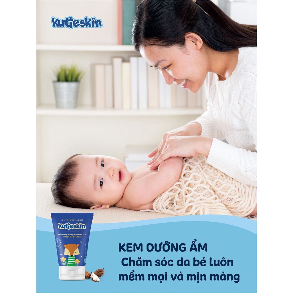 Kem bôi dưỡng ẩm mềm da Kutieskin 30gr là sản phẩm chuyên biệt dành riêng cho trẻ sơ sinh và trẻ nhỏ