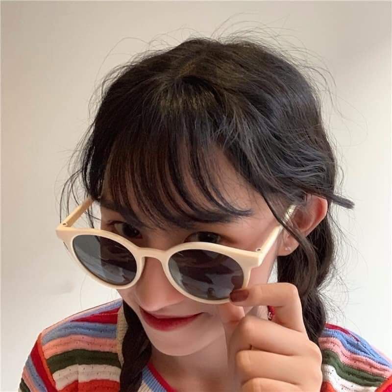 ♥️ Kính Mát, Kính Rậm Unisex Gọng Tròn Chống Tia Uv400 Siêu Hot Đủ Màu - Y117 | BigBuy360 - bigbuy360.vn