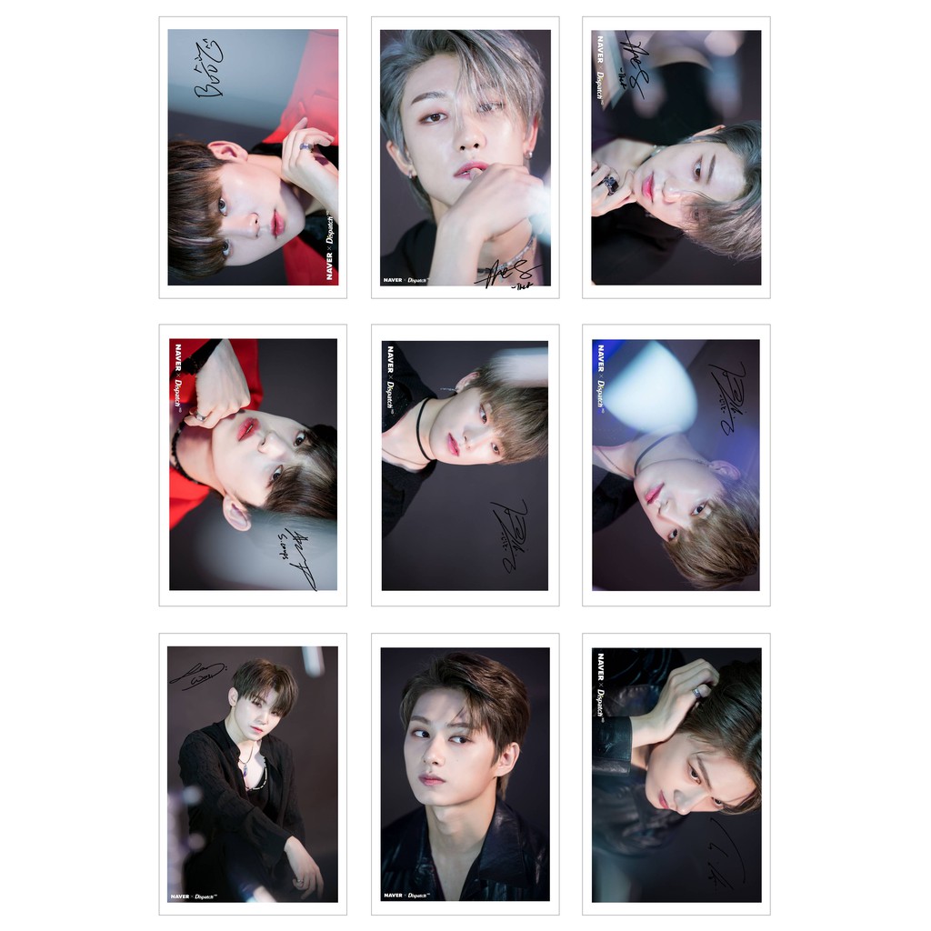 Lomo Card Ảnh SEVENTEEN - HIT ( 45 ảnh) có chữ ký