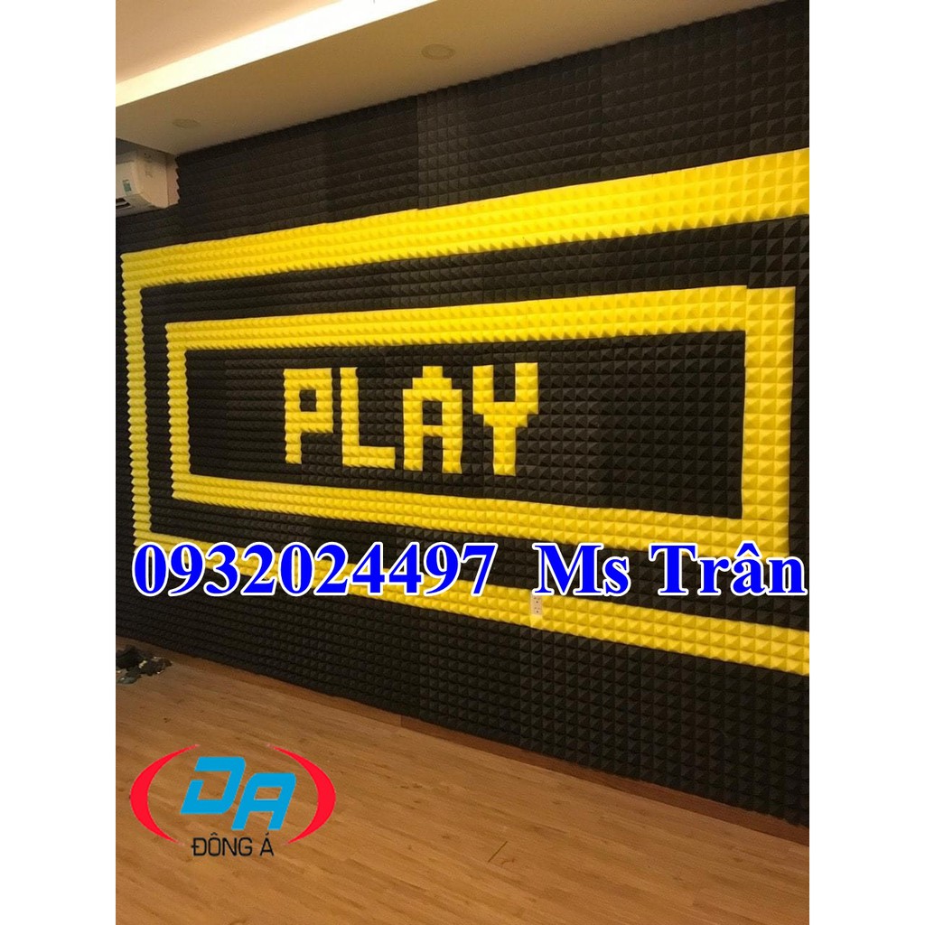 Mút kim tự tháp  tiêu âm kích thước 50 x 50 x 5cm