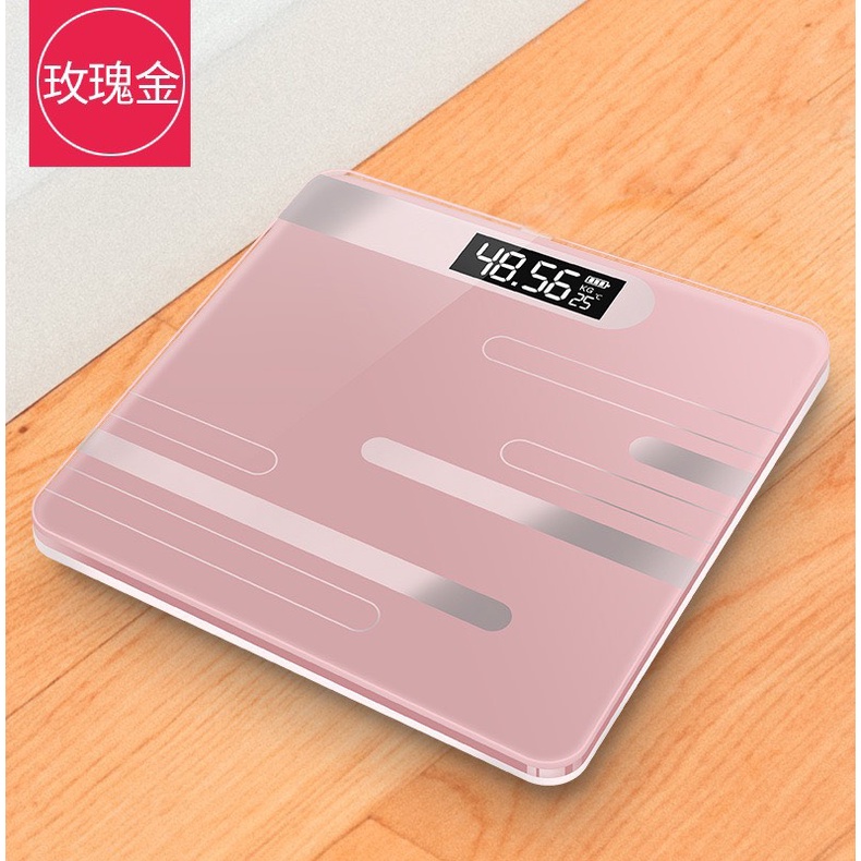Cân điện tử sức khoẻ loại có chức năng hiển thị nhiệt độ-   - tặng kèm pin và usb