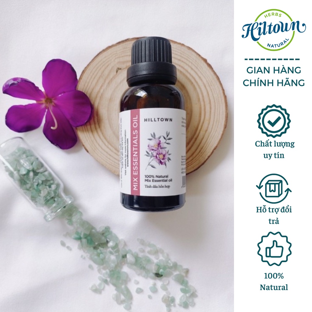 Tinh dầu lau sàn Hiltown sạch khuẩn, đuổi côn trùng, thơm mát tự nhiên 30ml