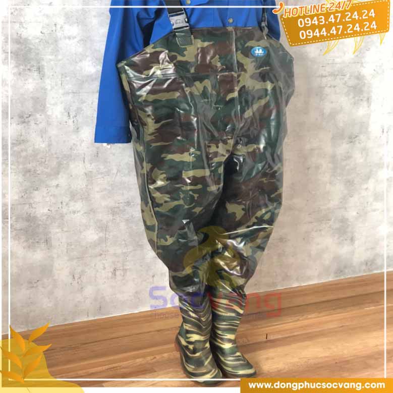 Ủng-Yếm Lội Nước rằng ri cao su