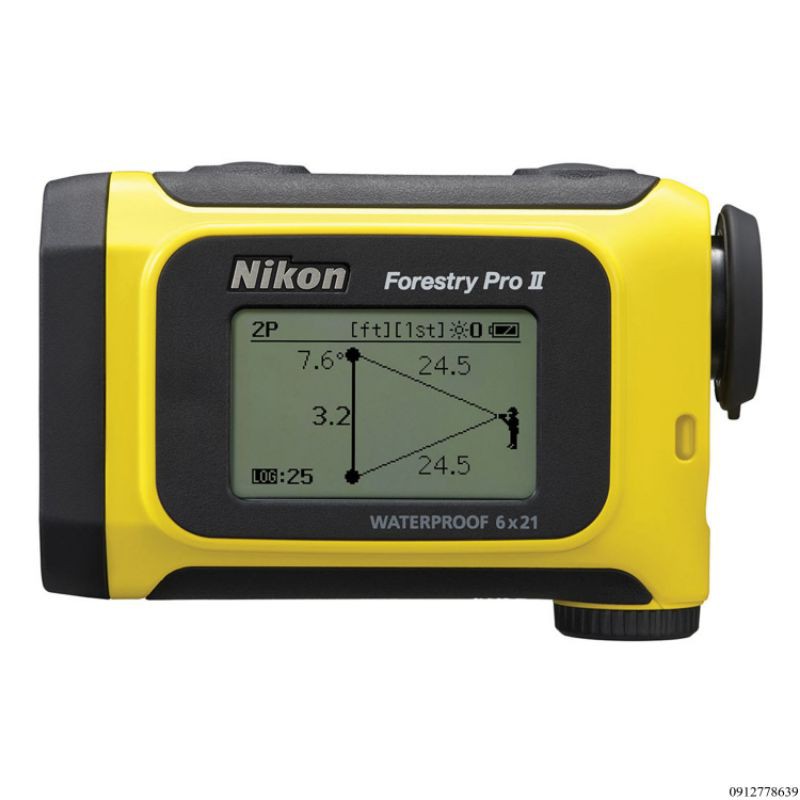 Ống nhòm đo khoảng cách Nikon Forestry Pro II - Xây dựng và chơi Golf
