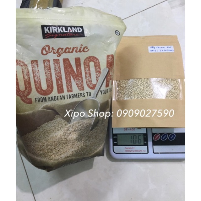 Quinoa (Diêm Mạch) Trắng Hữu Cơ Kirkland