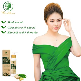 Gel gừng toàn thân Wonmom 70g