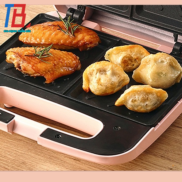Máy làm bánh sandwich đôi công suất 650W - Bảo hành 12 tháng