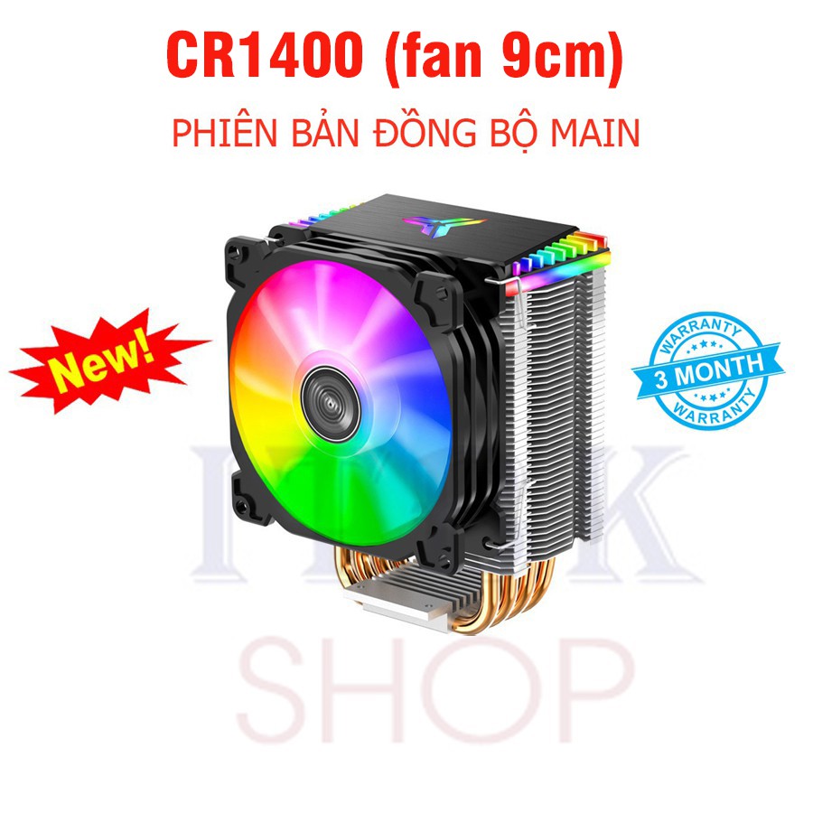 Tản Nhiệt Khí CPU Làm Mát, Fan CPU Jonsbo CR1400 CR1200 Led RGB - Hỗ trợ Intel và AMD