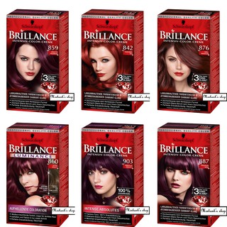 Brilliance - chủ yếu tông tím và đỏ  - thuốc nhuộm tóc