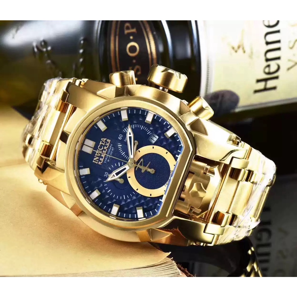 Đồng Hồ Nam Invicta Quartz - Pin 25207 - Dây Thép - Size 52mm