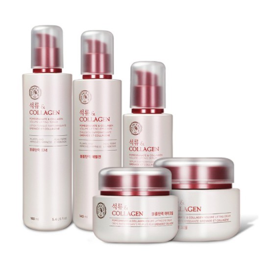 Mỹ phẩm dưỡng da THE FACE SHOP chiết xuất lựu và collagen cao cấp nhiều loại tùy chọn