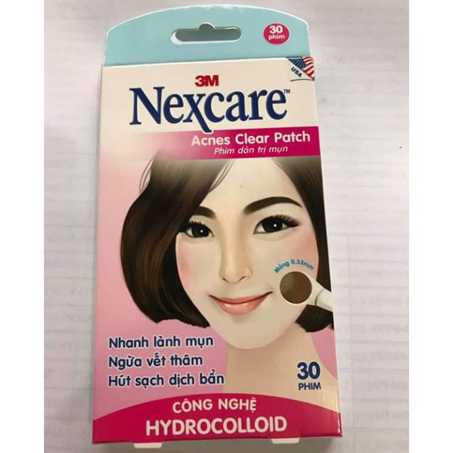 Nexcare 3M  - miếng dán mụn (made in đài Loan)