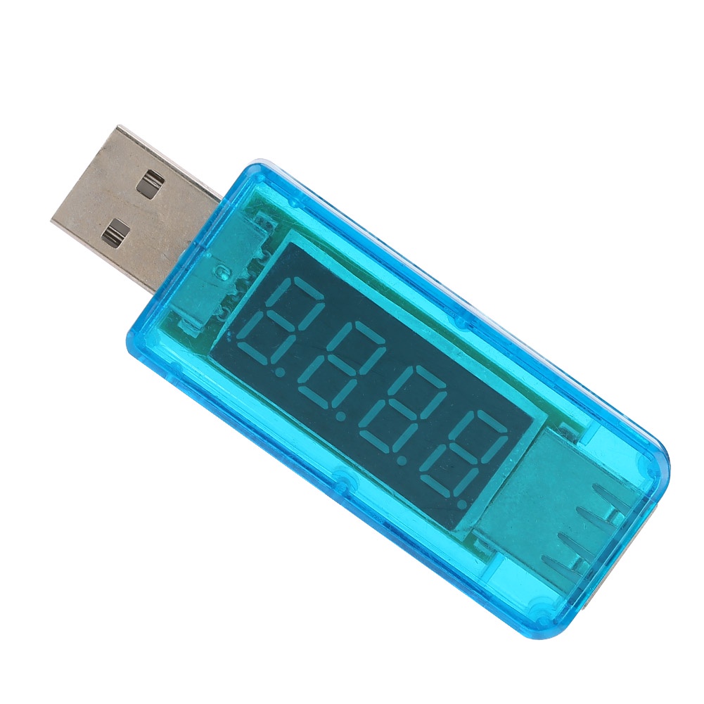 Bộ kiểm tra điện áp/dòng điện sạc qua USB 3.5-7V 0-3A