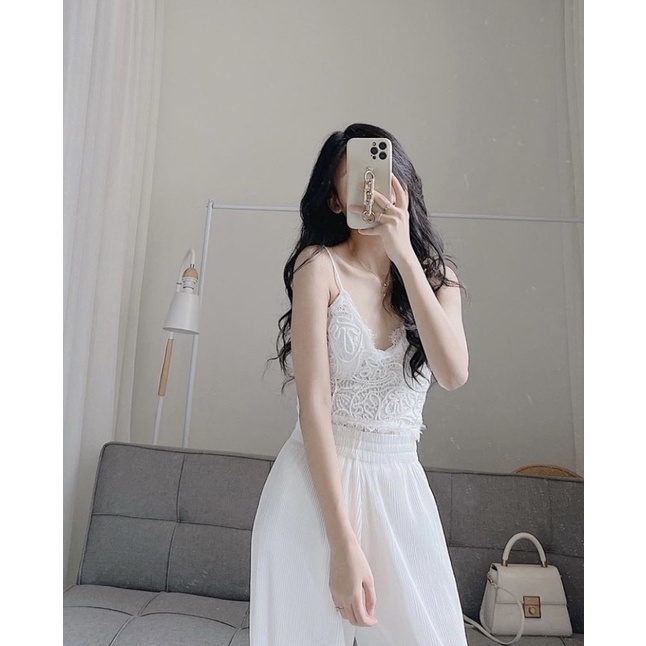 ÁO BRA REN PHONG CÁCH HÀN QUỐC / ÁO BRA LÓT TRONG PHỐI ĐỒ SIÊU BASIC