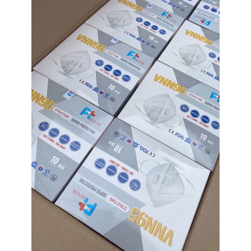 Khẩu trang VNN95 PtMASK có van | BigBuy360 - bigbuy360.vn