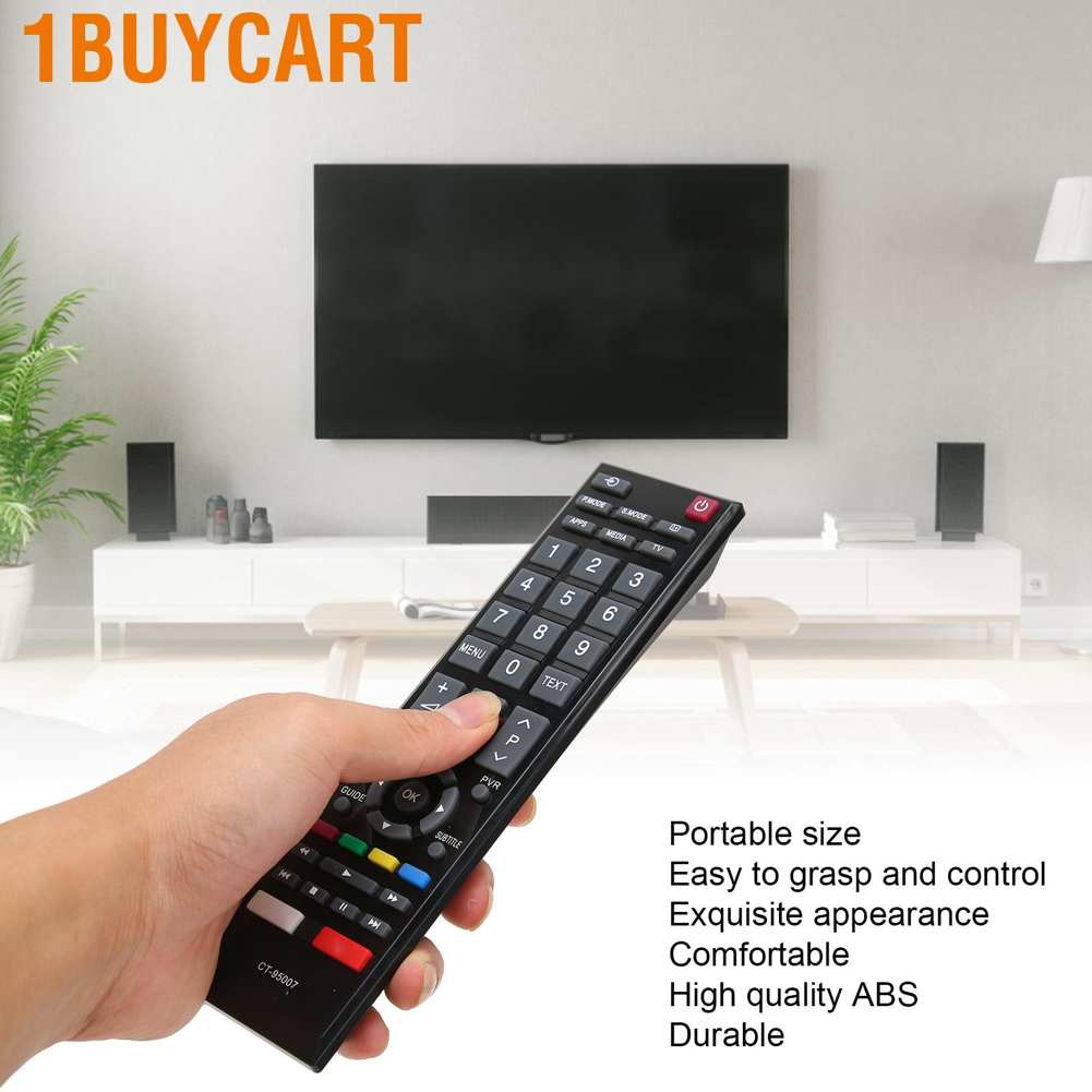 1buycart TV Remote Control LCD Replacement for Toshiba 32L5995 32L5997 43L5995 43L5997