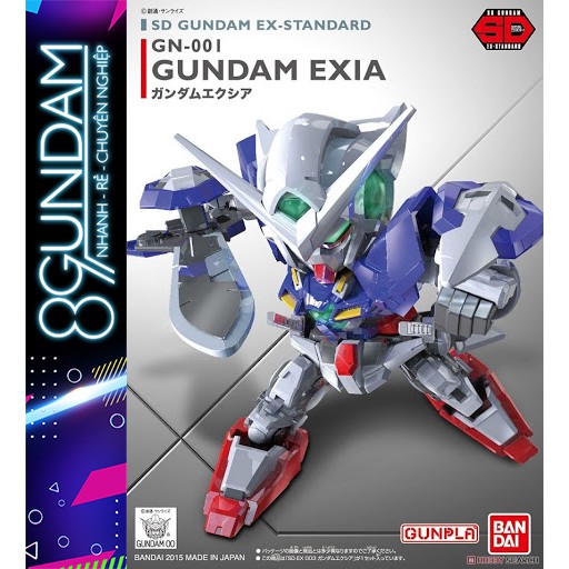 Mô Hình Lắp Ráp Gundam SD EX-Standard Exia