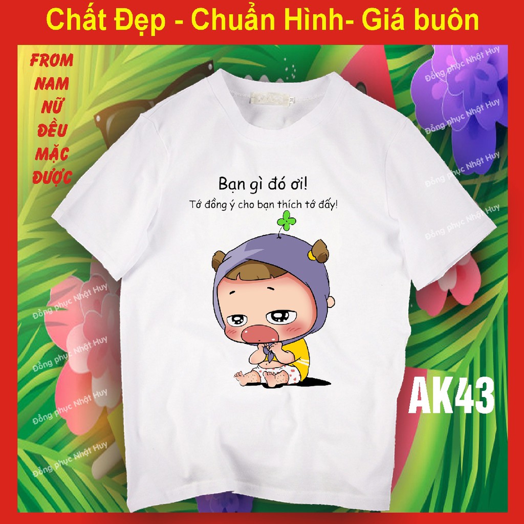 áo phông quỳnh aka đẹp AK 41,chất đẹp, bao đôi trả, thun, icoi facebook,biểu cảm