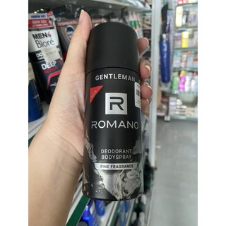 Xịt ngăn mùi toàn thân romano force 150ml