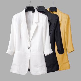 Áo Khoác Blazer Tay Lửng Thời Trang Nữ Tính