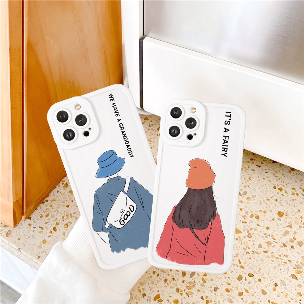 Ốp lưng iphone Fairy cạnh vuông 6/6plus/6s/6splus/7/7plus/8/8plus/x/xs/11/12/13/14/pro/max/promax/plus/shin/case