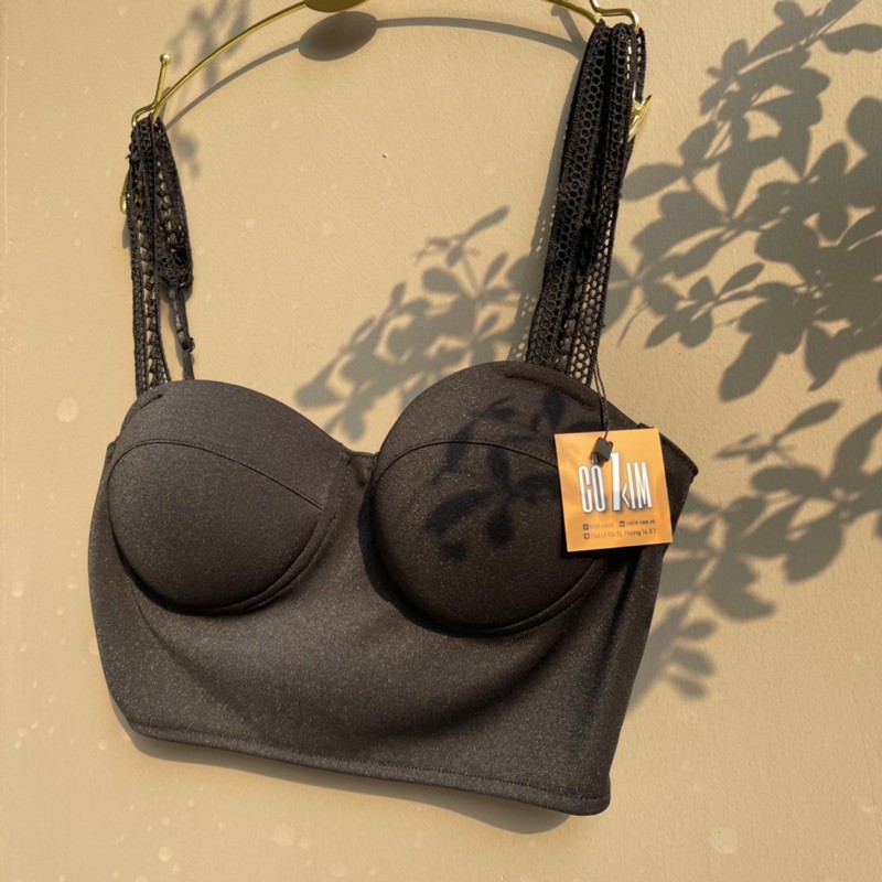 ÁO Toplette cup ngực không gọng Đen Basic CÔ KIM 7 | BigBuy360 - bigbuy360.vn