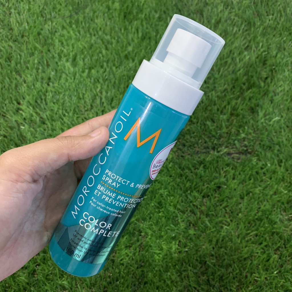 Chính hãng  Xịt bảo vệ màu và ngăn ngừa Moroccanoil Protect &amp; Prevent Spray 160ml - New 2021