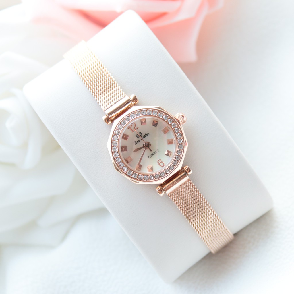 Đồng Hồ Nữ Chính Hãng BEE SISTER 1419