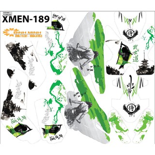 Tem trùm  Xe Điện Xmen 189